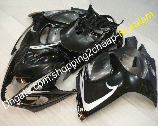 Für Suzuki Motorräder passend zu Hayabusa GSXR1300 08–16 GSX-R1300 2008–2016 GSXR 1300 GSX R1300 Schwarze Motorradverkleidungen (Spritzguss)