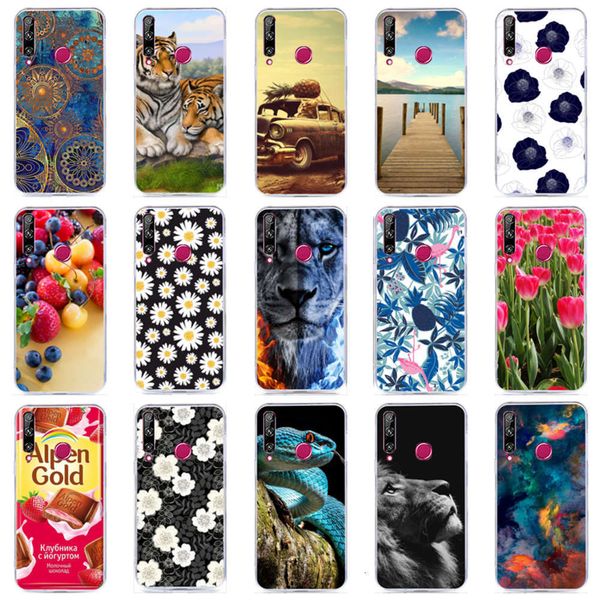 

qasilicone tpu back cover, huawei honor 10i mobile phone thin shelllk