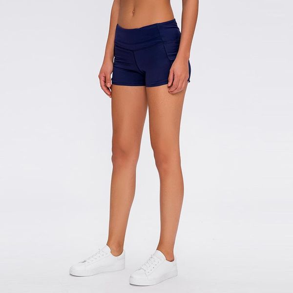 

yoga outfits peach hip push up shorts with a pocket back women running joggers sportswear fitness workout athletic gym slim sport shorts1, White;red