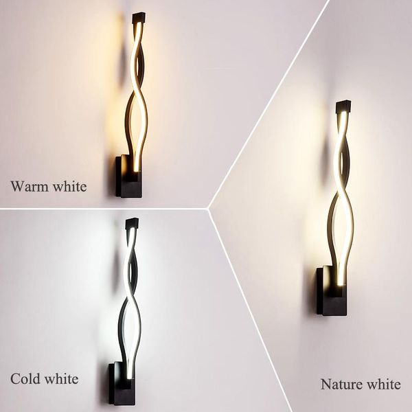 

modern led wall lamp for bedroom 16w wall sconce white indoor lighting lamps ac100-265v led light indoor lighting