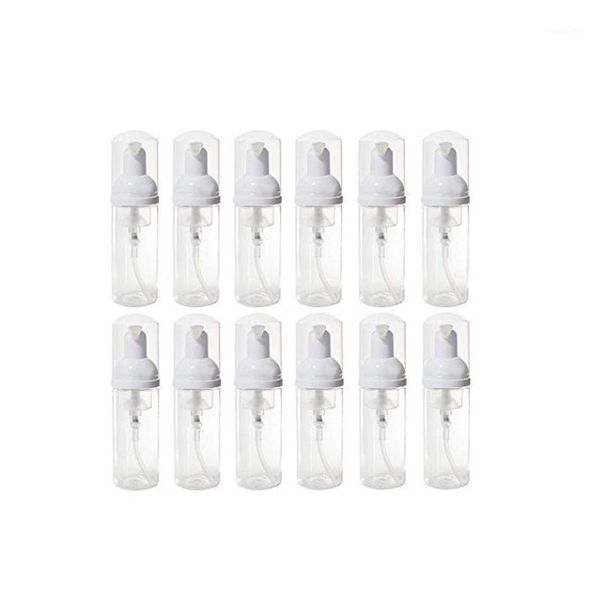 

50pcs 50ml pet foam pump plastic bottle with round white foaming pump1
