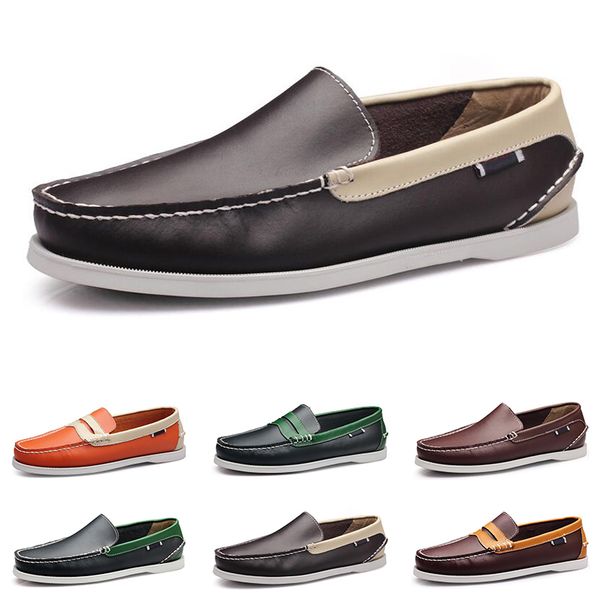 

new men casual shoes fashion sneakers black orange bordeaux green mens trainers outdoor sneakers size 40-45 style #33