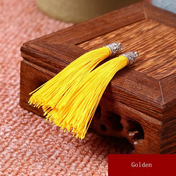

10pcs mini metal cap tassel jewelry curtain garments decorative accessories diy key cell phone bag fringe trim tassels pendant h bbyydr