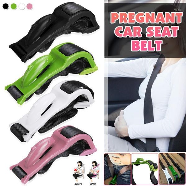 

pregnant car seat belt adjuster comfort safety for maternity moms belly protect unborn baby pregnancy woman driving safe belt1