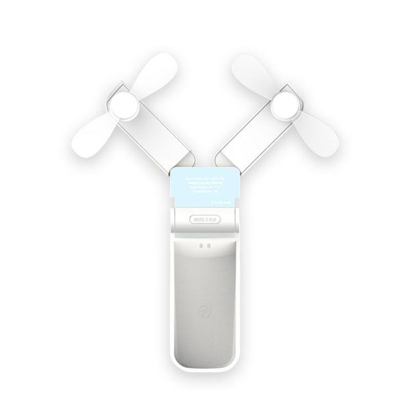 

portable battery operated cooling home travel dual heads hand held gift rechargeable folding electric usb mini fan pocket abs