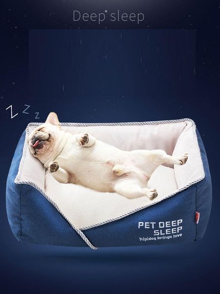 

глубокий сон мягкий хлопок кошка собака кровать зима теплый тедди дом котенок диван кровать съемный и моющаяся ткань
