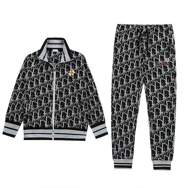 

новый трек костюма куртка костюм мода работает спортивная одежда мужская дизайн спортивная блюда писем печатает тонкий капюшон медузаa sport, Gray