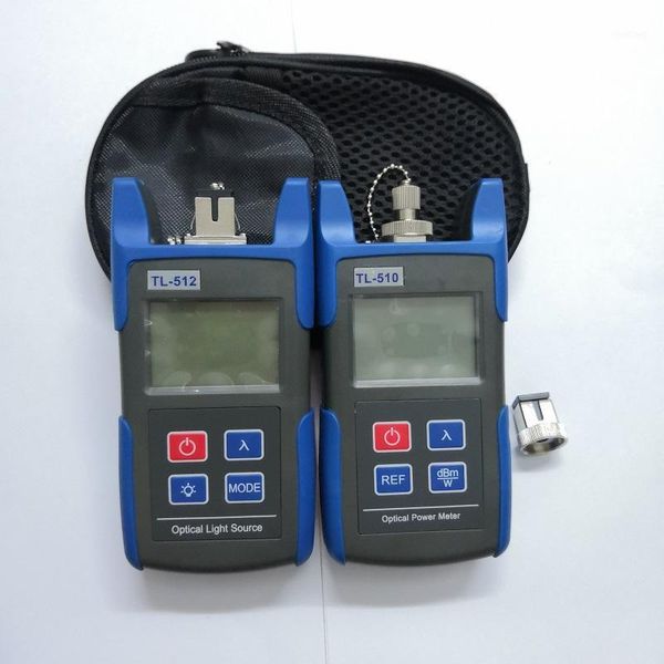 

fiber optic cable tester kit with tl510 optical power meter and optical light source tl512 850/1300nm1