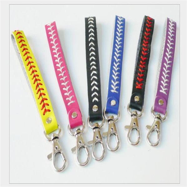 

accessories new factory is keychain,fastpitch softball baseball seam keychains ps1531