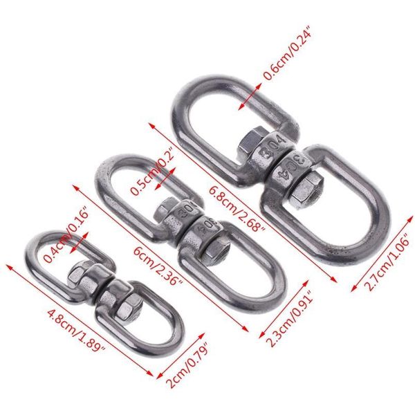 

edc 8 shape rotary buckle safety climbing swivel hook connector carabiner cla qyloqm
