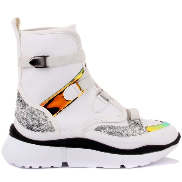 

women's white eva moxee boots pgex, Black