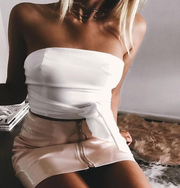 

harajuku skirt women's casual high waist leather a-line skirt lady slim bodycon pencil micro skirts korean skirts, Black