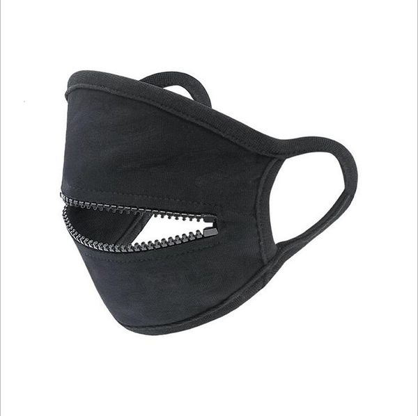 

factory fashion washable reusable cycling protective dustproof breathable sports zipper face mask 4 p4388