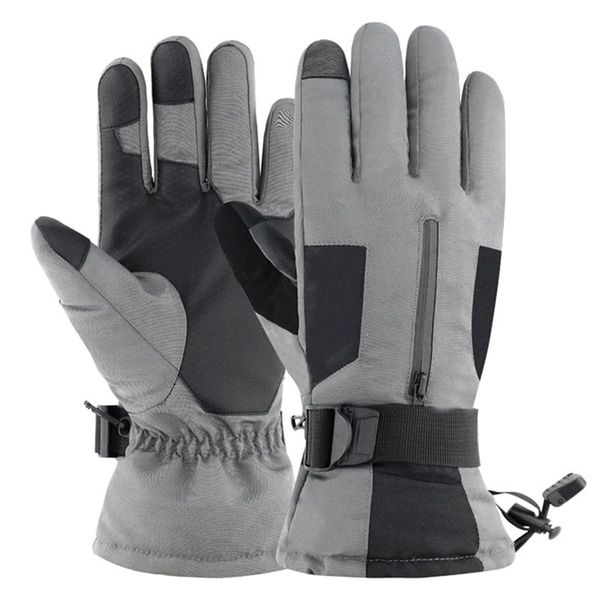 

new-ski gloves waterproof gloves with touchsn function snowboard thermal warm snowmobile snow men women