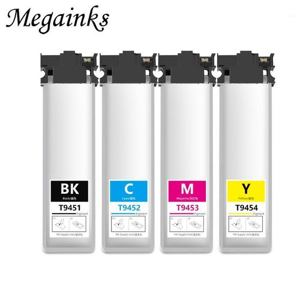 

for europe t9451 t9452 t9453 ink cartridge workforce pro wf-c5290 c5790 wf c5210 printer with chip and pigment ink1 cartridges