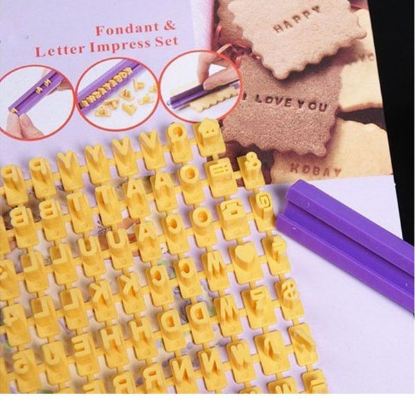 

english alphabet numbers symbol seal pressing die kitchen baking decor printing cake biscuits molds baking tool set diy jllfxu