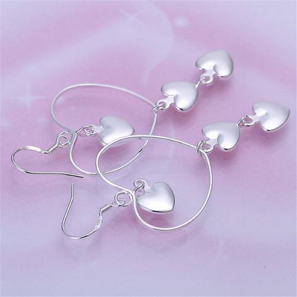 

silver color refined luxury charm joker cordate earrings fashion classic selling burst models silver jewelry h bbytxn, Golden