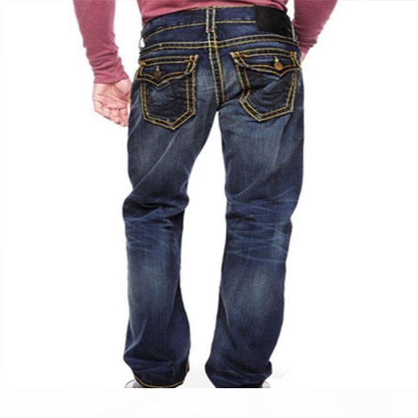 

5a true jeans for men distressed religioning pants ripped skinny trousers fashion clothes slim motorcycle moto biker hip hop denim man 30-40, Blue