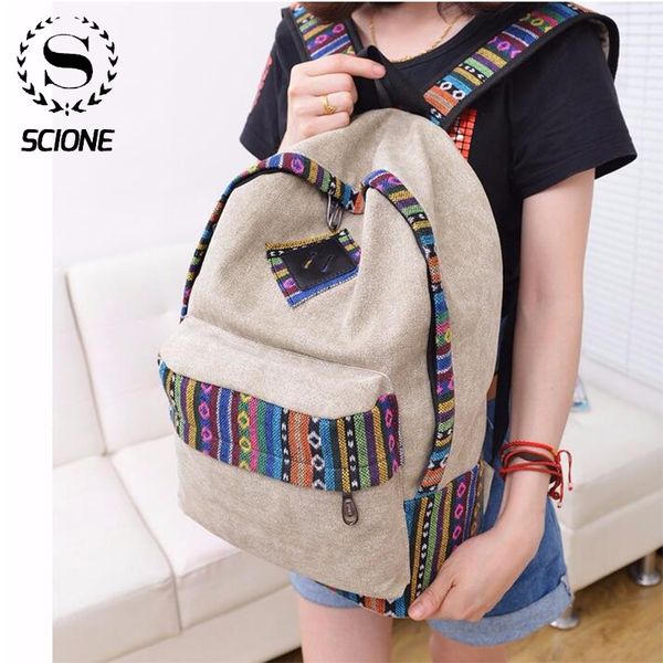 

ladies lapbackpack women canvas backpack school ladies girls teenagers casual travel bags mochila lapbagpack 16 t200602