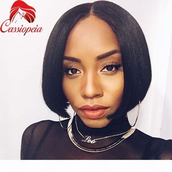 

extra short bob cut lace front wigs for sale wholesale price brazilian bob human hair full lace wigs for black women large stock, Black;brown
