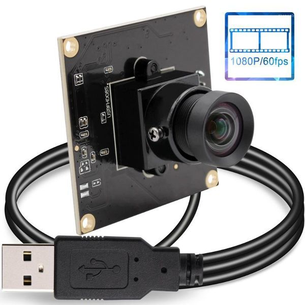 

camcorders elp zero distortion wide angle webcam hd 1080p cmos ov4689 mini driverless high speed 60 120 260fps camera module usb2.01