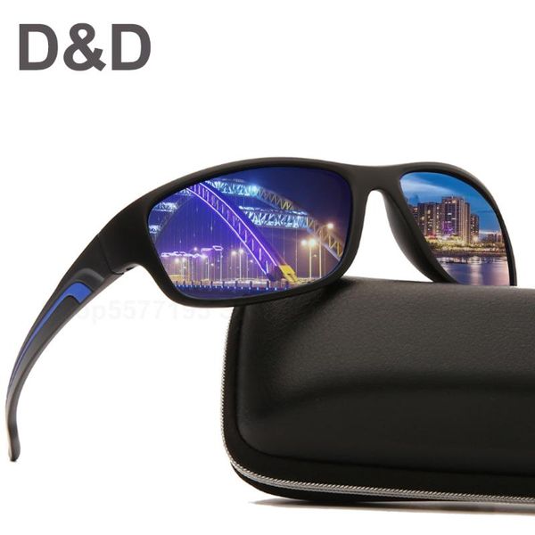 

sunglasses 2021 men's polarized brand designer male sun glasses vintage outdoor sports driving shades oculos masculino, White;black