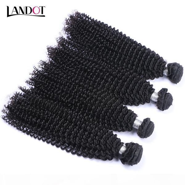 

brazilian virgin hair kinky curly human hair weave bundles 8a peruvian malaysian indian cambodian mongolian kinky curly remy hair extensions, Black