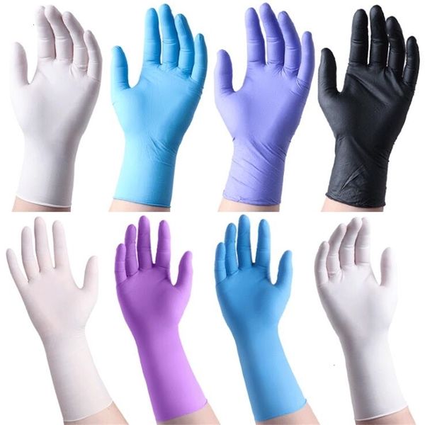 

disposable latex food universal household garden gloves new home cleaning rubber by dhl free