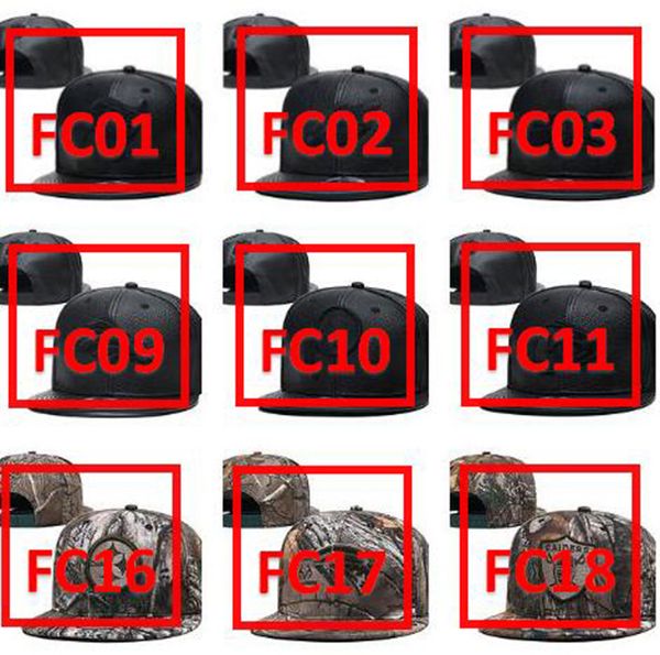 

2020 new kansas city all black football snapback cap american team camo adjustable hat, Black;white