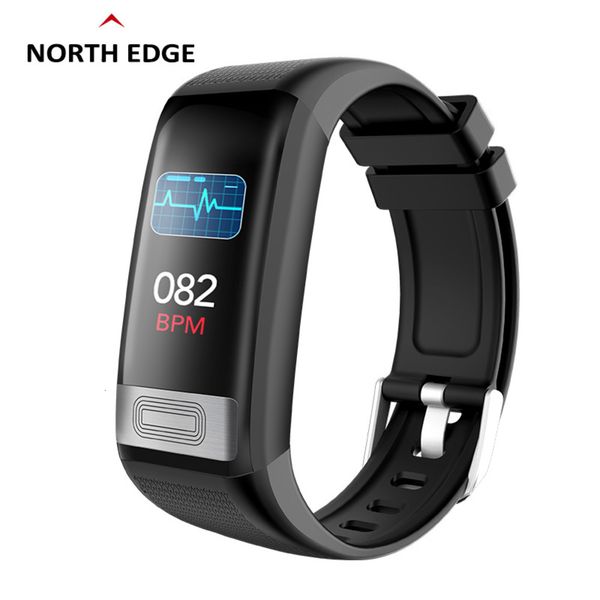 

intelligent sports health north edge heart rate prsure blood oxygen calorie step recording multifunctional braceletjk