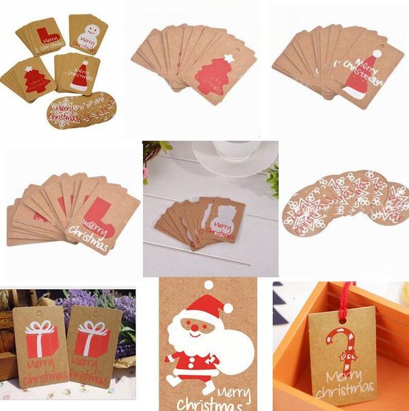

5ykscards winter festival greeting gifts happy holiday card invitations decor red santa hat christmas tree snowflake ewe2026