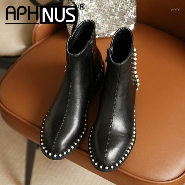 

black boots womens boots ankle woman shoes1