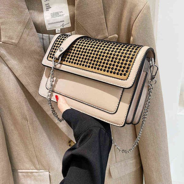 

shopping bags luxury diamonds pu leather flap crossbody bags for women 2021 branded designer travel chain shoulder handbag and purses 7668 2