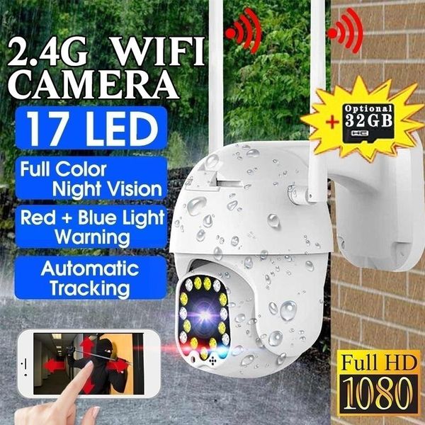 

cameras 1080p ptz wifi ip camera outdoor 5x digital zoom wireless h.264 p2p audio surveillance 2mp security cctv dome
