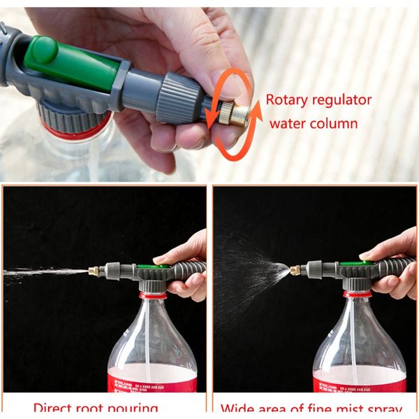 

воздушный насос высокого давления ручной распылитель регулируемая бутылка для напитков спрей для распыления головки садового полива h bbycid