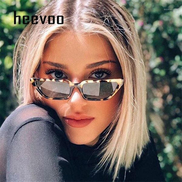 

retro cat eye sunglasses women brand designer vintage rectangle sun glasses female cateye flat eyewear leopard shades uv4001, White;black