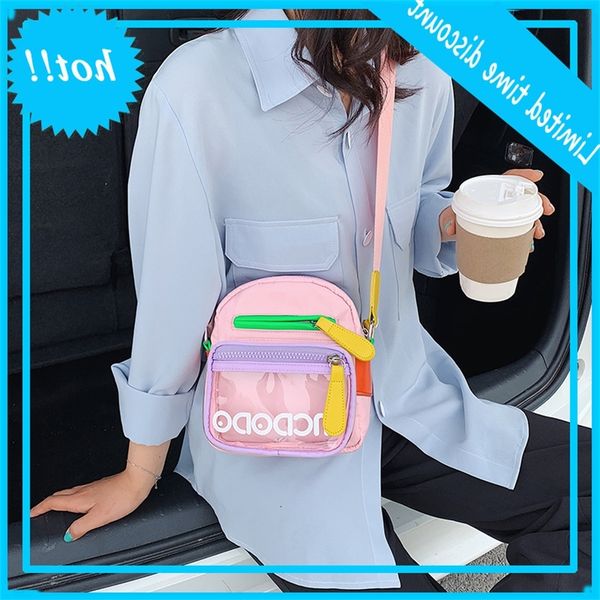 

transparent women's new 2020 net red one shoulder bag