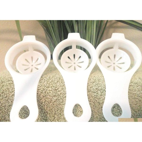 

white separator-egg divider strainer screen filter-chef kitchen jllnnn bdegarden