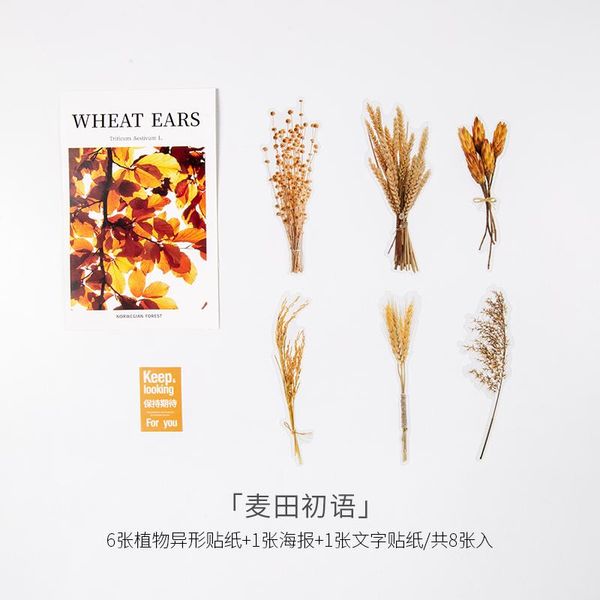 

8 стилей ретро наклейки цветы diary украшения наклейки diary канцелярские фотоальбом наклейки flake scrapbook jllyzj fight2010