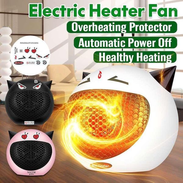

220v mini electric heater fan space portable heater fan home office deskair warmer radiator silent heating warmer1