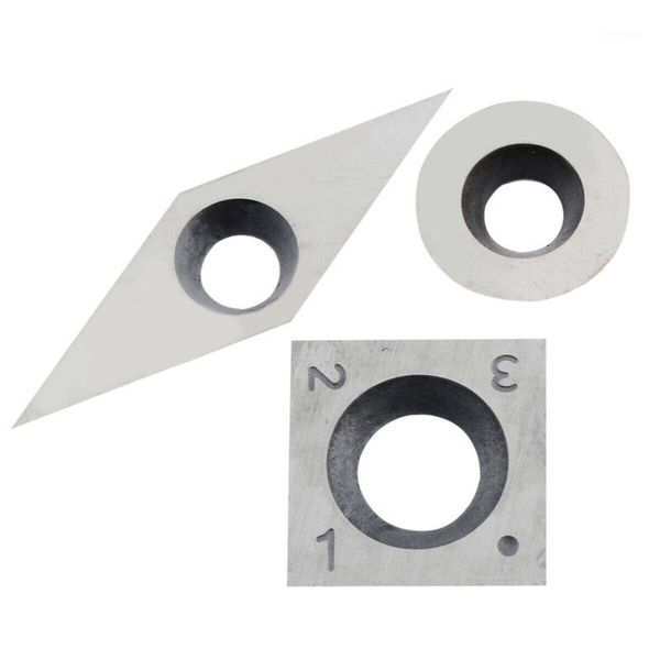 

3pcs tungsten carbide inserts cutter set for wood turning working lathe tool1