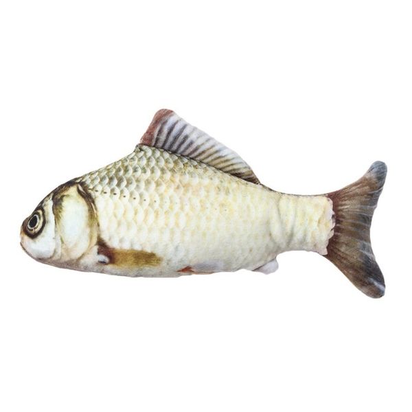 

factory shape playing cat gift cute simulation plush toy for pet gifts catnip fish interaction training toys