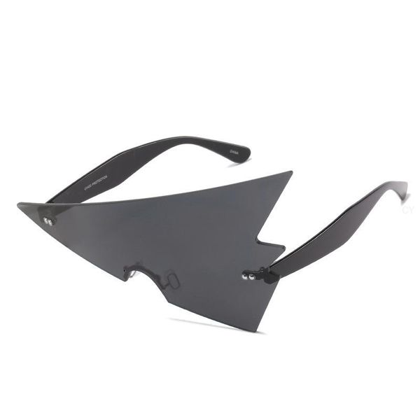 

sunglasses futuristic oversized shield trendy flat rimless party dance red pink sun glasses for women men fml, White;black