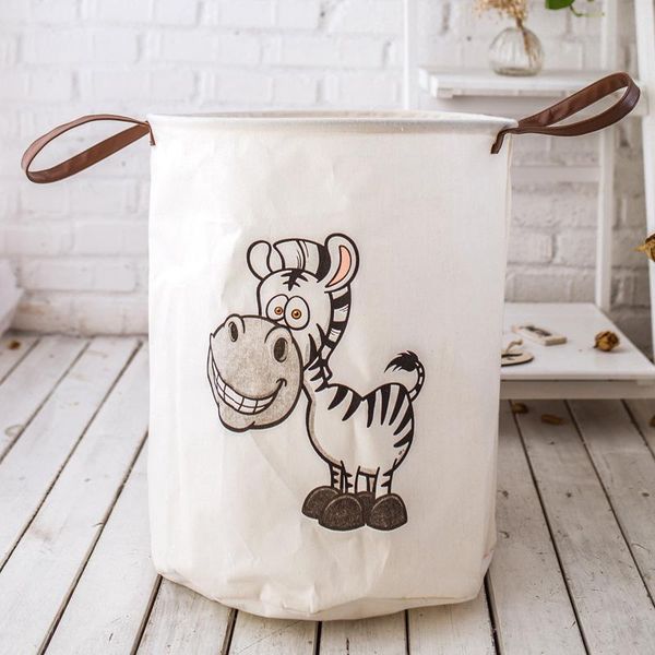 

симпатичные животные корзины для белья складной ткани хранения корзины для ванной комнаты большой размер игрушечные корзины для хранения дом