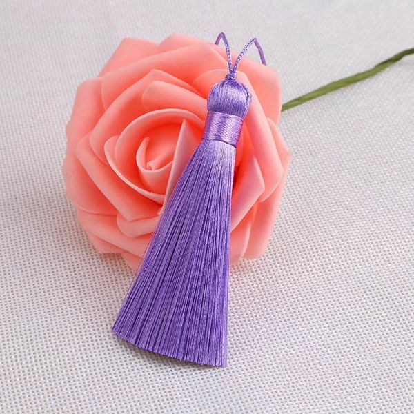 

mibrow 5pcs lot 24 colors 9cm mixed cotton silk tassels earrings charm pendants satin tassels for diy jewelry making findings h jllkyg