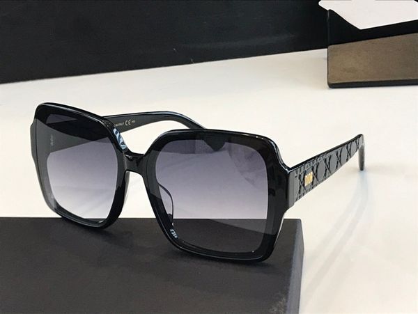 

13120 fashion ladies sunglasses large plate square frame goggles antiultraviolet glasses popular avant-garde style send box, White;black