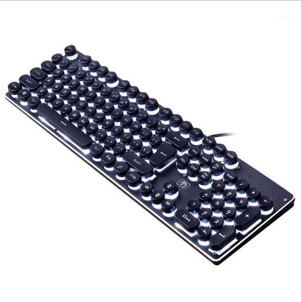 

keyboard mouse combos cross border for technology k100 punk retro illuminant machinery handfeel backlight game computer desk1
