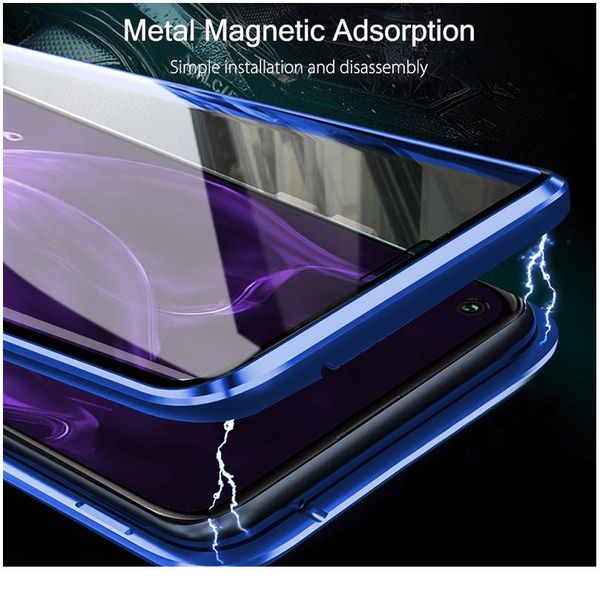 

360 magnetic adsorption metal case for huawei p30 p40 p20 mate 30 20 honor 20 pro 30 10 lite wmtmnj
