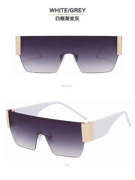 

2021 new summer fashion vintage sunglasses women brand designers womens sunglasses ladies sun glasses, White;black