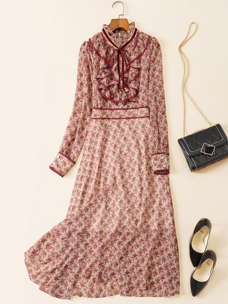 

ch04184 new fashion women 2020 spring dress european design party style dress1, Black;gray